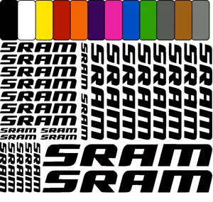 SRAM aufkleber sticker fahrrad bicycle - Bild 1 von 13