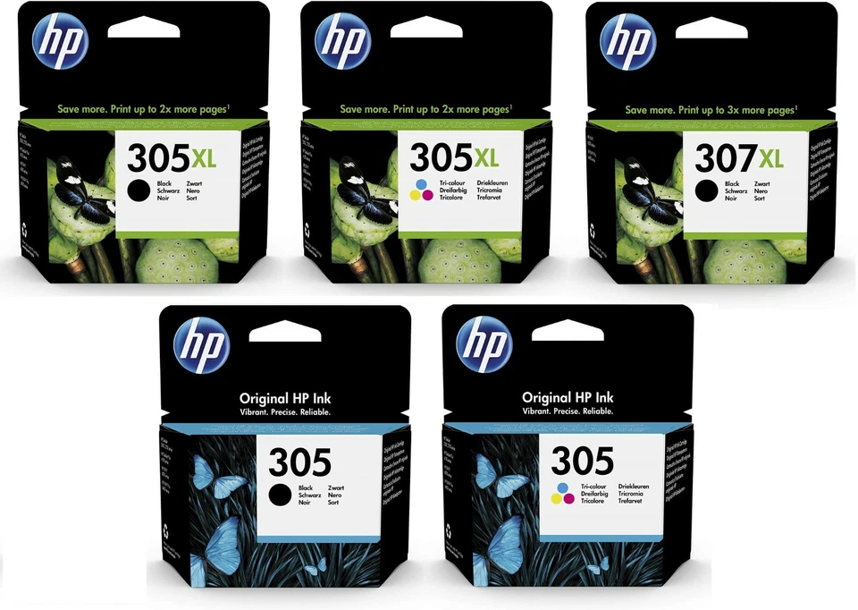 Original HP 305/307 HP305XL HP307XL Druckerpatronen - Bild 1 von 1