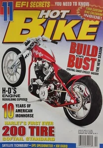 Hot Bike Magazine Build Or Bust EFI Secrets February 2006 Special Soft Tail - Picture 1 of 4