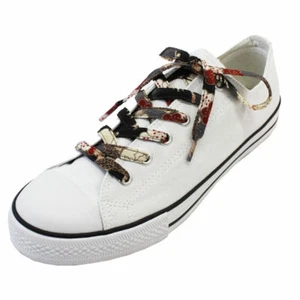 Japanische Chirimen Schnürsenkel für Turnschuhe 117 cm 46 Zoll (schwarzer Drache) - Bild 1 von 3