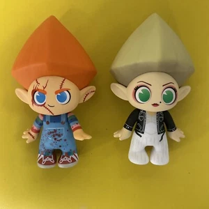 Figuras de vinilo sueltas Kidrobot Trollify Chucky & Bride of Chucky Troll 2023 🐶 - Imagen 1 de 2