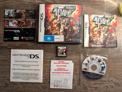 Metal Slug 7 Nintendo DS Collector Edition CIB US Soundtrack Poster Rare Set - Image 1 of 4