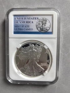 2013 1 oz American Silver Eagle Coin $1 (BU) - Picture 1 of 3