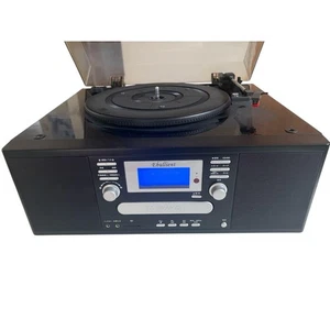 Tosho Ebullient Plattenspieler Turntable mit CD Aufnahme Kassettenfunktion - Bild 1 von 6