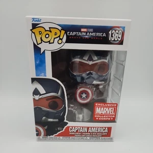 Funko Pop! #1369 Captain America Brave New World Vinyl Marvel MCC Anthony Mackie - Picture 1 of 6