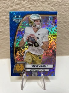 2024 Bowman U Chrome 1st - Steve Angeli Syracuse Blue Mini-Diamond Refr 167/175 - Bild 1 von 2