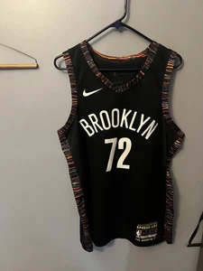NIKE NBA Brooklyn Nets Biggie 72 Dri-Fit Basketball Jersey - Men's Sz 48 L - Picture 1 of 7
