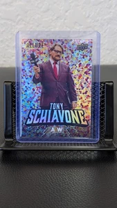 2024 Upper Deck AEW Allure Tony Schiavone Glitter Bomb - Picture 1 of 2