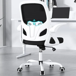 Office Desk Chair with Lumbar Support, Ergonomic Mesh Office Chair with Wheel... - Picture 1 of 7