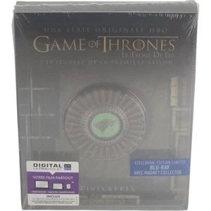 Game Of Thrones: The Iron Throne - Season 1 Collector Steelbook + Magne Zone B - Picture 1 of 9