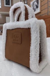 Telfar X UGG Small Shopping Bag - Chestnut (Used - Boxed) - Picture 1 of 12