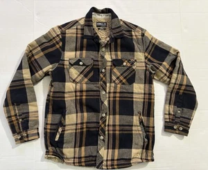 O'Neill Plaid Sherpa Lining Standard Fit Jacket Boys Size Medium - Picture 1 of 19