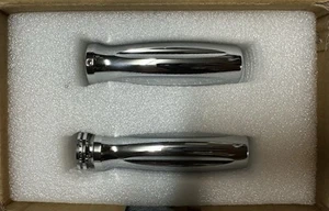 Performance Machine grips Contour Style, Chrome - Picture 1 of 2