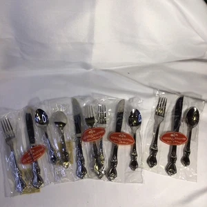 (4) Reed & Barton Heritage Mint 18-10 Stainless Duchess of Marlborough set - Picture 1 of 6