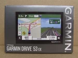 Garmin Drive 53EX 5" Touchscreen GPS Navigator (010-02858-02) - NEW!  [30E] - Picture 1 of 4