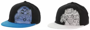 CAPPELLO BERRETTO BIODOMES NINTENDO CORNER WARIO TESA PIATTA FLEXFIT NUOVO - Foto 1 di 7