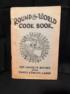 Vintage 1936 Cookbook-Round the World-200 Recipes #3258 - Picture 1 of 5