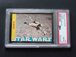 1977 Star Wars, Wonder Bread, X-Wing, Card #15, PSA-8 - Picture 1 of 4