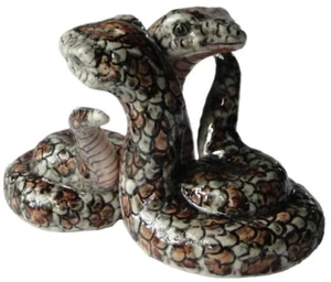 KLIMA L213 Salière & poivrière en porcelaine - LES SERPENTS SNAKE - Picture 1 of 1