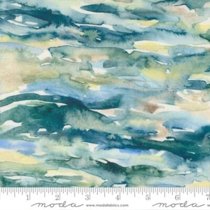 DESERT OASIS 3 yards MODA Fabric Create Joy quilting Flowing water blue 39768-11 - Picture 1 of 2
