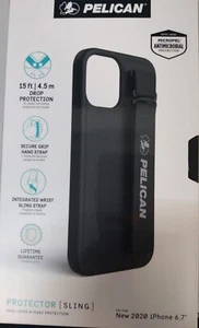Pelican Protector Sling Case For iPhone 12 Pro Max-Black - Picture 1 of 2