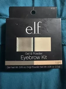 E.L.F. Studio Eyebrow Kit Gel & Powder #81301 LIGHT New! Sealed! Discontinued! - Picture 1 of 1