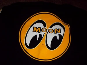 MOONEYES DRAG RACING CAMS BLACK LONG SLEEVES SHIRT SIZE MENS MEDIUM CLOTHING - Picture 1 of 6
