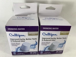 2 Pk Culligan FM-15RA Advanced Replacement Water Filter Cartridge / 200gal / NEW - Picture 1 of 8