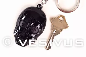 LLAVERO - T-100 TERMINATOR CALAVERA Robot - NEGRO Llave Accesorio Joyería Geek Evil - Imagen 1 de 1