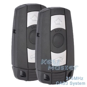 2x for BMW CAS3 3/ 5 Series 2006 07 08 09 10 2011 315MHz PCF7945 Remote Key Fob - Picture 1 of 5