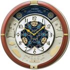 SEIKO RE601B Analog Wall Clock 52 Melody In Motion Song Automation  Swarovsk