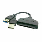 Xiwai SATA 22P 2,5" Festplattentreiber Adapter mit extraler USB auf USB 3.0 Stromversorgung