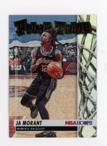 2021-22 Panini NBA Hoops JA MORANT Rare PRIME TWINE HOLO PRIZM SILVER #23 GRIZZ - Picture 1 of 1