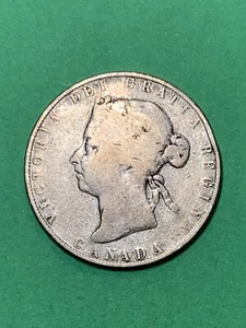 1901 Canada Silver 50 Cents (A1258) - Bild 1 von 4