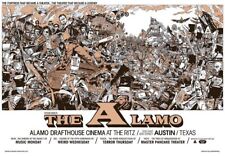 Remember the Alamo by Tyler Stout - Ritz - Rare Sold out Signed AP Mondo print