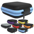 Protective Cover for Headphones Case Storage Bag with Mesh Pocket Box Square