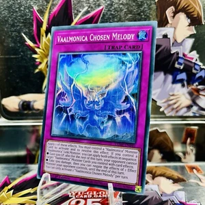 Yugioh Vaalmonica Chosen Melody VASM-EN040 Súper Raro 1ª Edición Casi Nuevo - Imagen 1 de 1