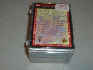 VINTAGE VALIANT MAGNUS ROBOT FIGHTER CARD SET 1993 TRADING COMIC - Picture 1 of 4