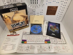 Jane's Combat Simulations U.S. Navy Fighters USNF '97 Big Box PC Video Game - Picture 1 of 5