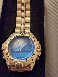 BNIB Mens Eric Chevillard Ani-Digi Quartz Chrono Watch. New π. Unworn. - Picture 1 of 18