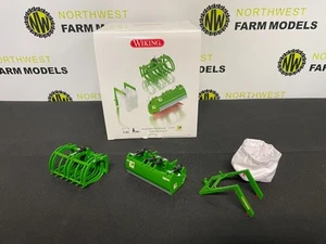 WIKING 1:32 SCALE BRESSEL AND LADE FRONT LOADER ATTACHMENTS SILAGE GRAB MUCK - Picture 1 of 4