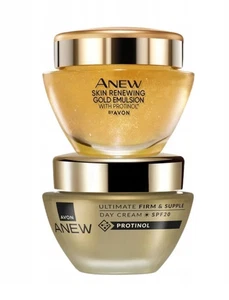 AVON ANEW SET ULTIMATE DAY CREAM SPF20 50ml+GOLDEN NIGHT EMULSION 50ml - Bild 1 von 3