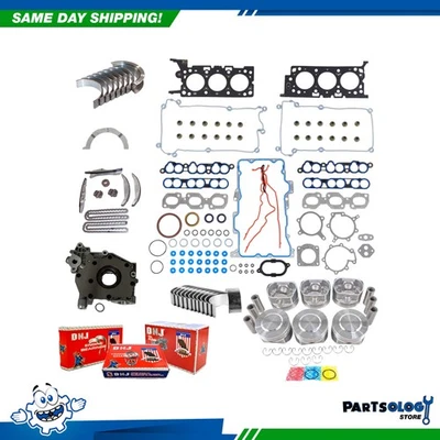 Kit de reconstrução de motor DNJ EK458CM Master para 99-00 Mercury Cougar 2.5L V6 DOHC 24v - Imagem 1 de 4