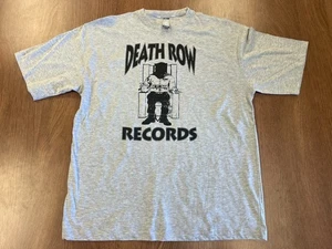 VINTAGE SNOOP DOGG CLOTHING T-SHIRT XL 90S DEATH ROW RECORDS RAP TEE DEADSTOCK - Bild 1 von 8