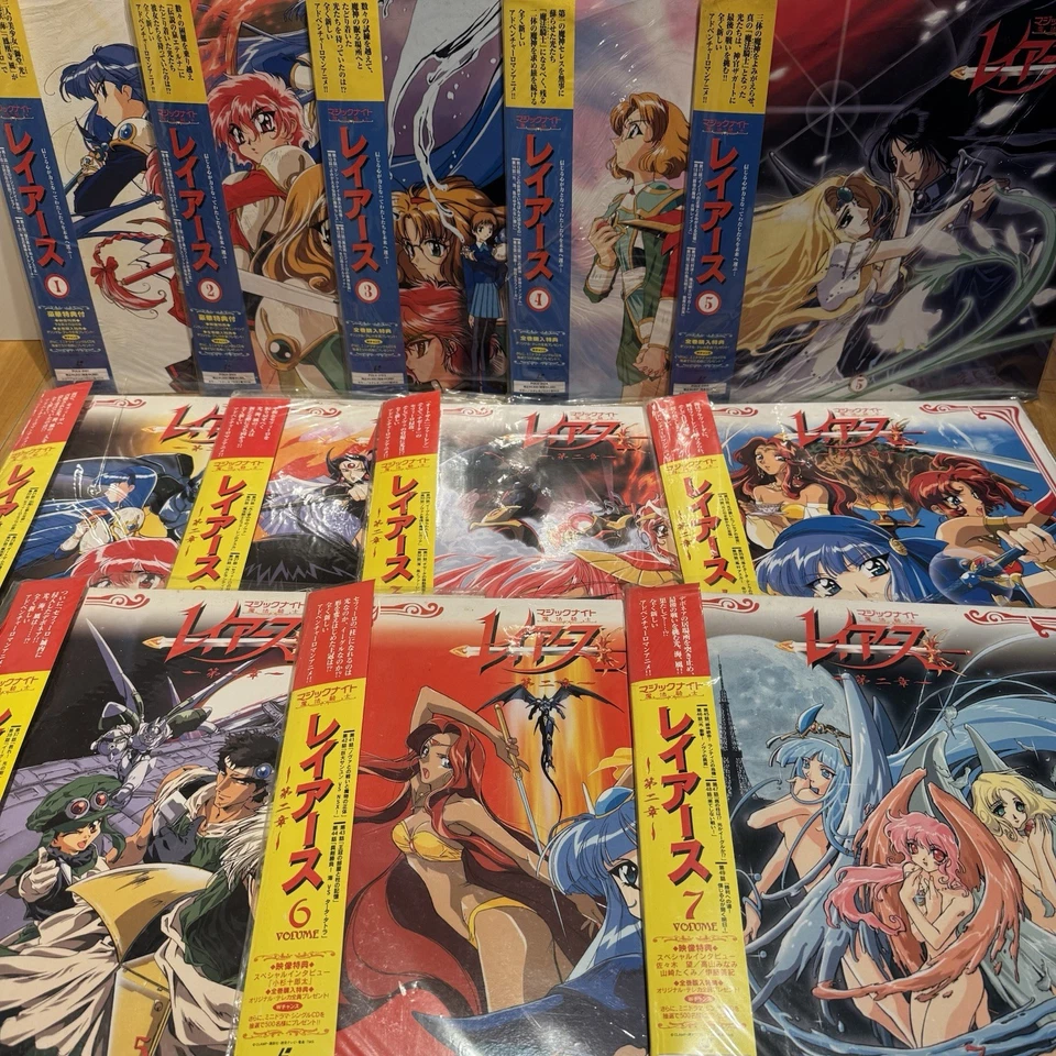 Magic Knight Rayearth Japan Anime Laserdisc 12Lot - image 1 of 4