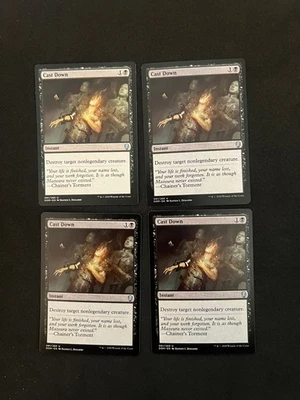 Cast Down x4 [Dominaria] Magic MTG Cards Near Mint - Image 1 of 2