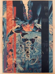 Póster Ghost in the Shell A3 Martin Ansin 2014 reimpresión Mondo-Con - Imagen 1 de 6