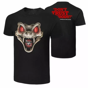WWE STONE COLD STEVE AUSTIN T-SHIRT "DON'T TRUST ANYBODY" SCHWARZ ALLE GRÖßEN - Bild 1 von 5