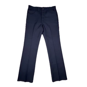 Pantalones Levi’s 32x32 Prensa Permanente Pliegues Pierna Recta Midise Azul Marino Trabajo - Imagen 1 de 21