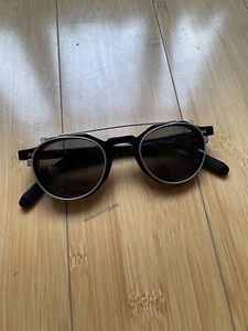 Cubits Cartwright Clip-on Sunglasses Silver Size S - Picture 1 of 8